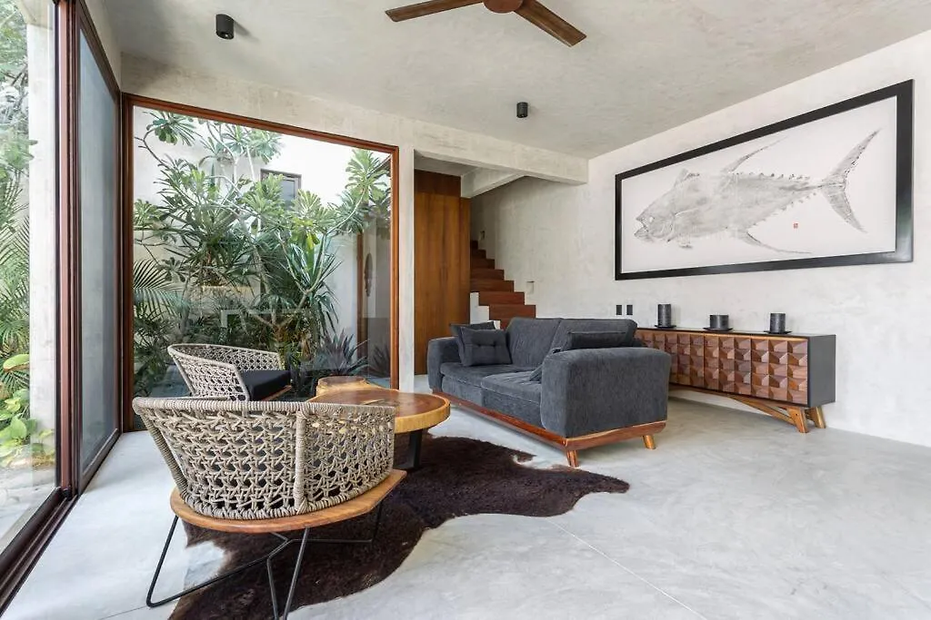 Tranquil Villa With Private Pool And Garden Tulum Mexico